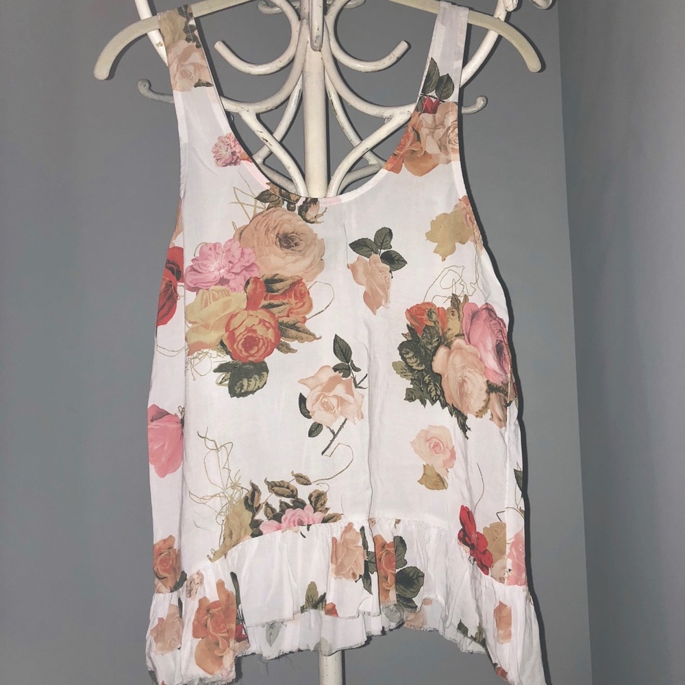 Insight Floral Flowy Tank